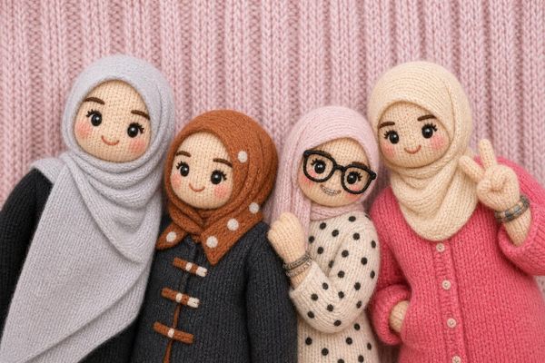 Knitted Plush AI style
