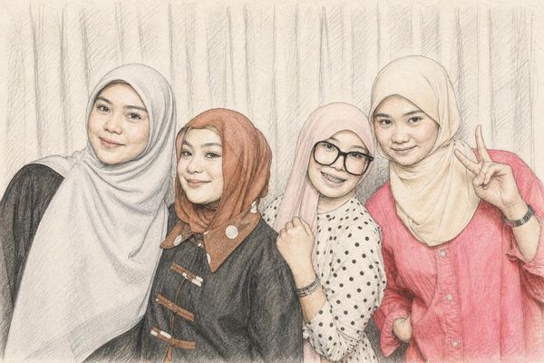 Pencil Sketch AI style